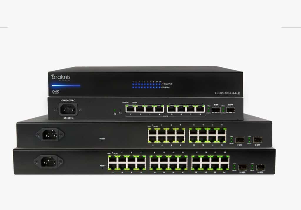 The new Control4 driver is available for the SnapAV Araknis 210 & 310 series network switches.