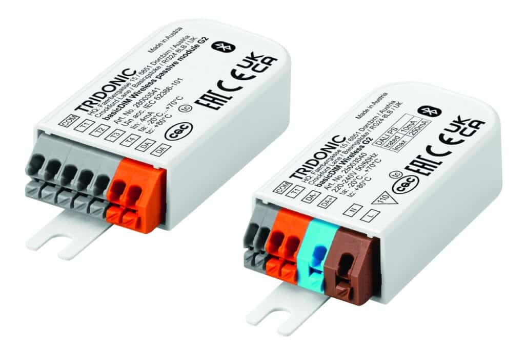 Wireless emergency lighting system from Tridonic