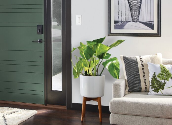 LevitonDecoraSmart-Schlage To enhance home security and convenience, Leviton and Schlage Integrate Smart Lighting with Smart Door Locks