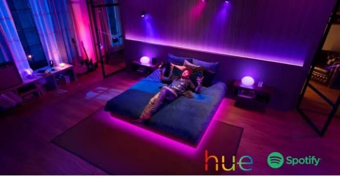 A First Of Its Kind: Deep Lighting And Music Integration By Philips Hue + Spotify
