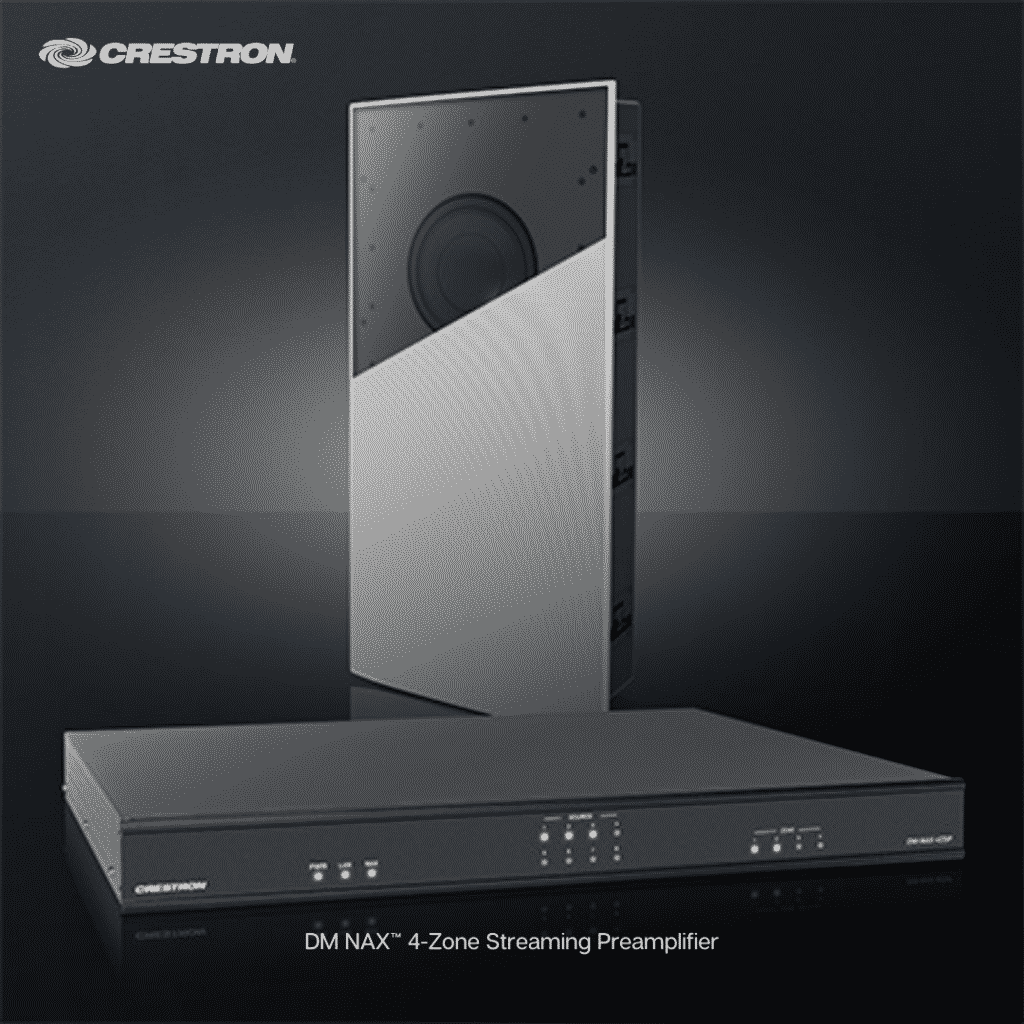 Image of DM NAX 4-Zone Streaming Preamplifier - DM-NAX-4ZSP developed by Crestron Electronics