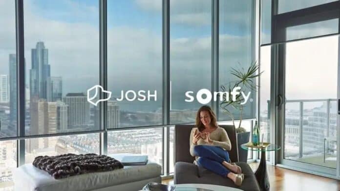 Josh.ai and Somfy partner for Motorized Control