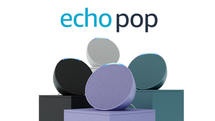 Echo Pop, A Smart Speaker with Alexa