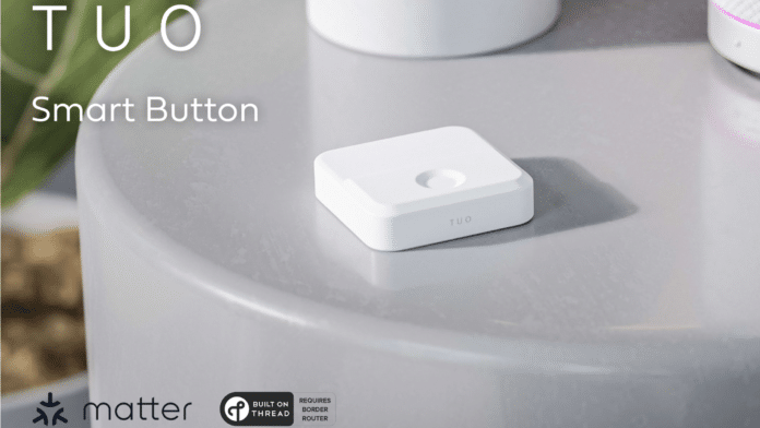 TUO Smart Button with Matter & Thread Support
