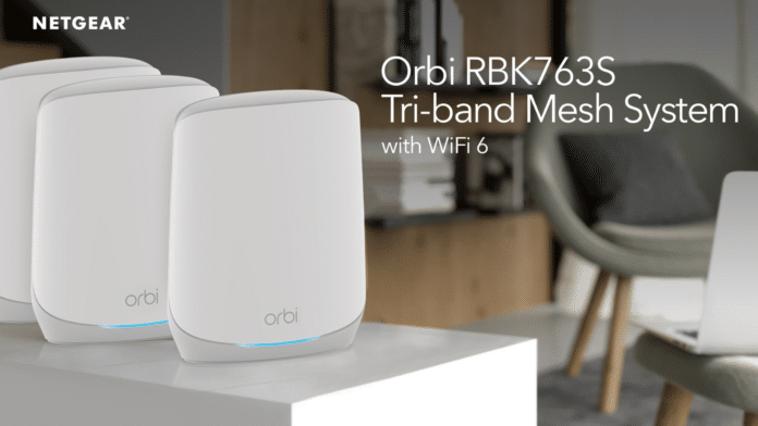 Boost Your Wi-Fi to the Extreme with NETGEAR Orbi RBK763S Tri-Band Mesh System Boost Your Wi-Fi to the Extreme with NETGEAR Orbi RBK763S Tri-Band Mesh System