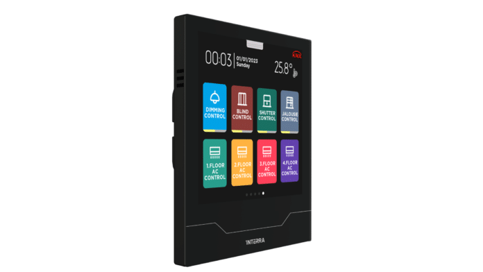 Interra iX4 - 4 Super Slim KNX Touch Panel