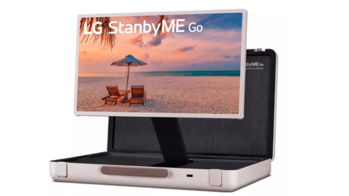 LG StanbyME Go Portable Wireless Touch Display Launched Globally LG StanbyME Go Portable Wireless Touch Display Launched Globally