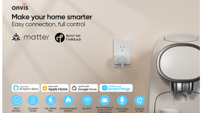 Onvis is set to launch its first Matter over Thread-enabled Product Onvis is set to launch its first Matter over Thread-enabled Product