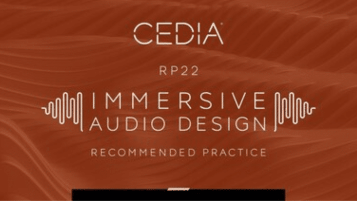 CEDIA and CTA Establish Pioneering Performance Standards for Immersive Audio Systems CEDIA and CTA Establish Pioneering Performance Standards for Immersive Audio Systems