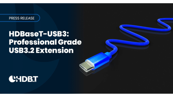 HDBaseT Alliance to Standardize High-Performance USB 3.2 Extension