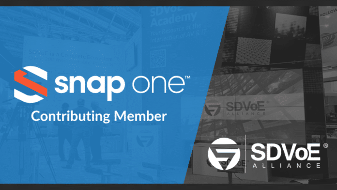 Snap One Joins SDVoE Alliance, Spearheading Smart Living Tech in Pro AV