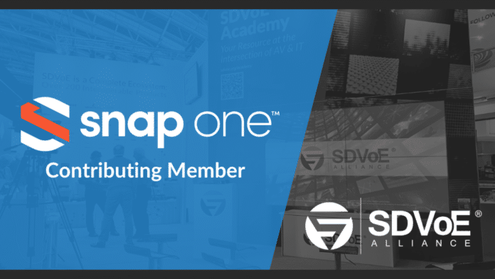 Snap One Joins SDVoE Alliance, Spearheading Smart Living Tech in Pro AV. Snap One Joins SDVoE Alliance, Spearheading Smart Living Tech in Pro AV